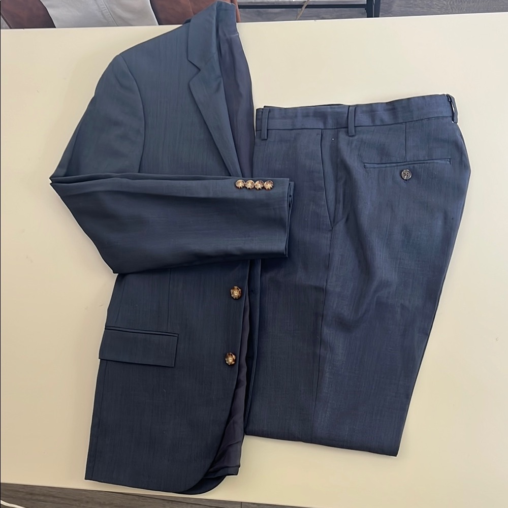 Men's Classic Blue Suit